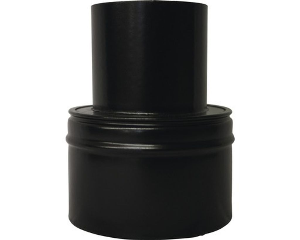 Pellet-Erweiterung Ø80 auf 150mm schwarz matt Produktbild 