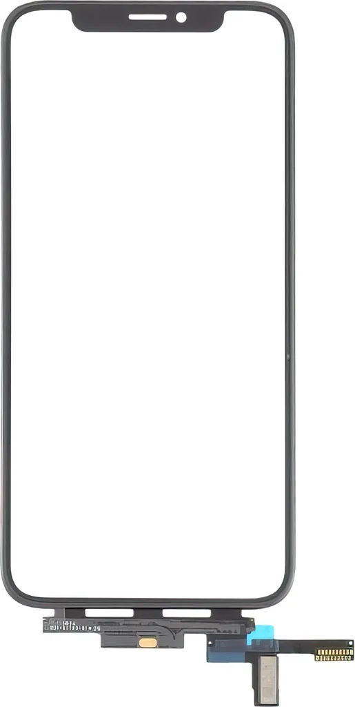 Vitre de remplacement iPhone XS avec colle OCA et puce IC intégrée
