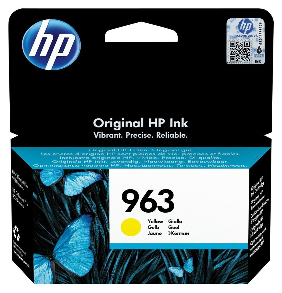 Cartouche d'encre jaune originale HP 963 Image du produit 