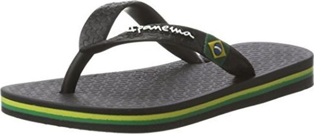 Ipanema Uni-Kinder Classic Brasil II Kids Zehentrenner, 8041 black, 25/26 EU