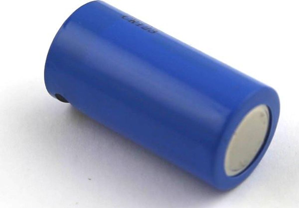 Akku 16340, CR123, Li-ion, 3,7V, 700mAh, 2,6Wh, mit USB-C-Ladeanschluss