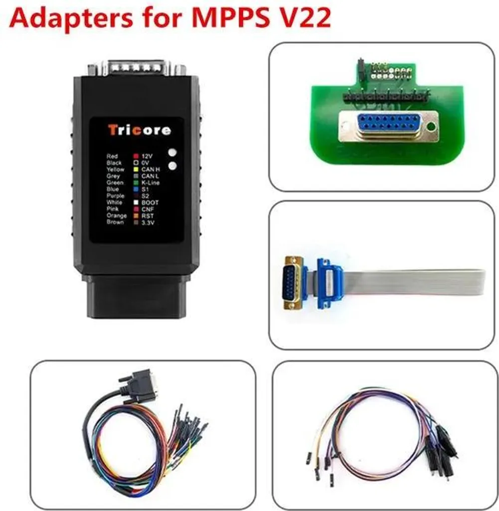 Outil de chiptuning ECU V22 pour diagnostics avancés et programmation