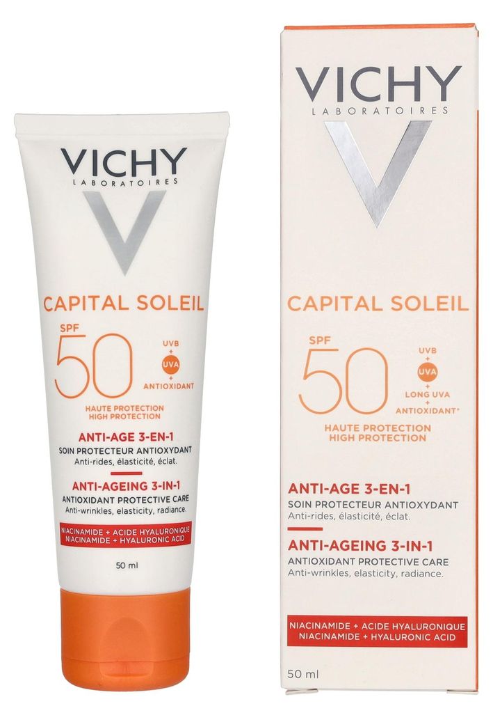 Vichy Soleil Anti-Age Face SPF50 Produktbild 