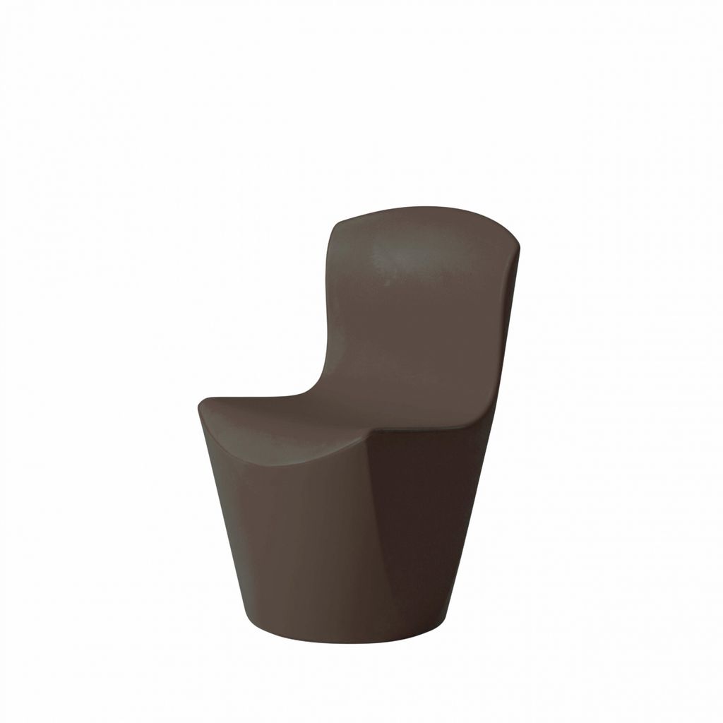 Slide Design Stuhl Zoe - Chocolate Brown Farbe: Chocolate Brown