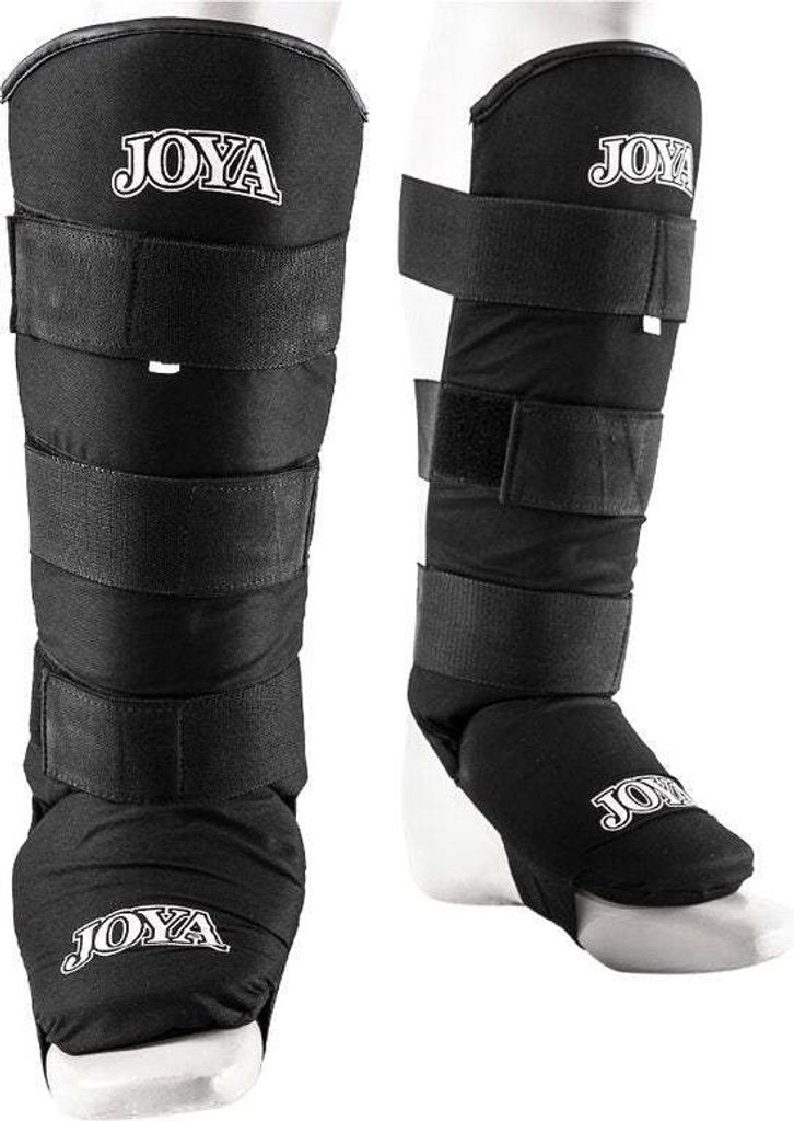 Joya Fightgear - "Velcro" - Scheenbeschermers - Zwart Produktbild 