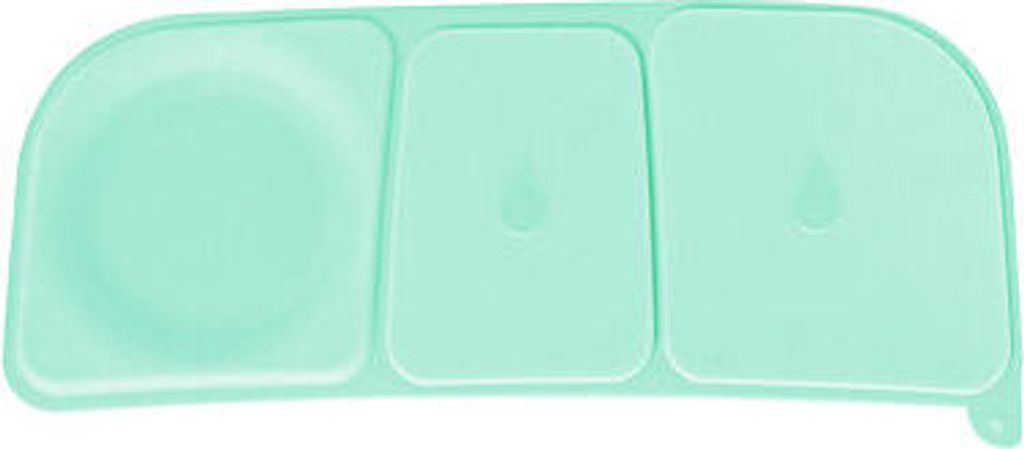 B.box Ersatz Silikonsiegel für Snack Box Großer Emerald Forest/Flila Pop