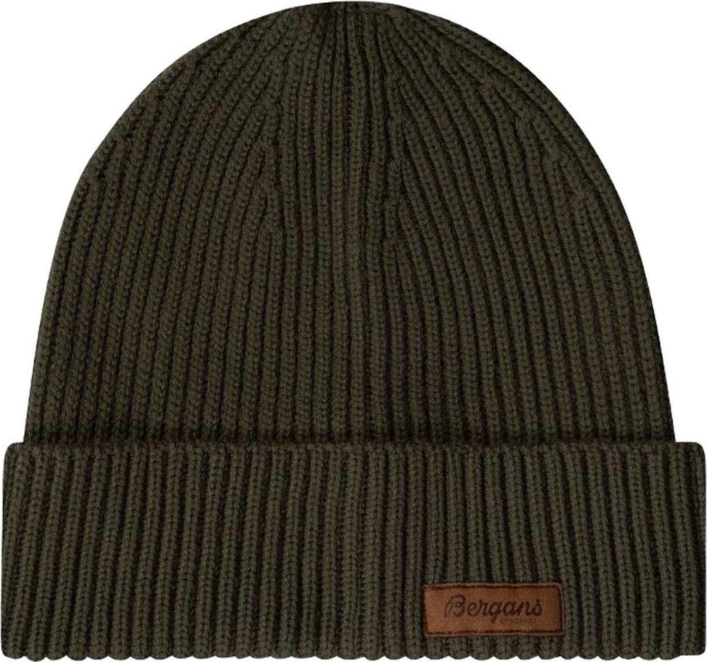 Bergans of Norway Nordmarka Merino Beanie - Dunkelgrüner Schlamm
