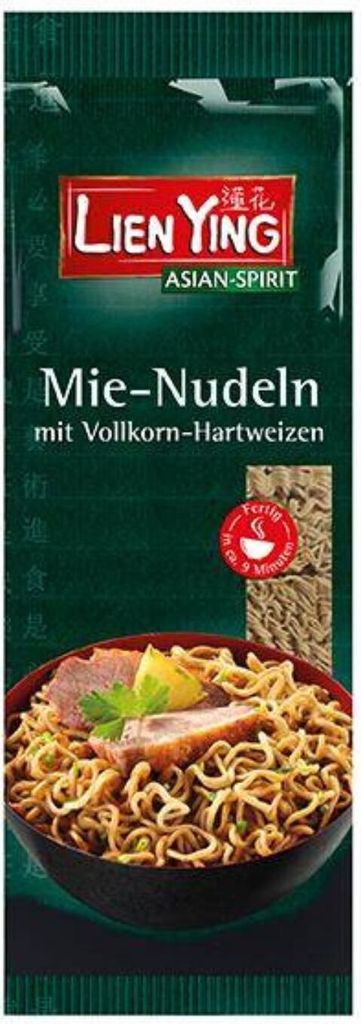 Lien Ying Mie-Nudeln mit Vollkorn-Hartweizen, 250g Produktbild 