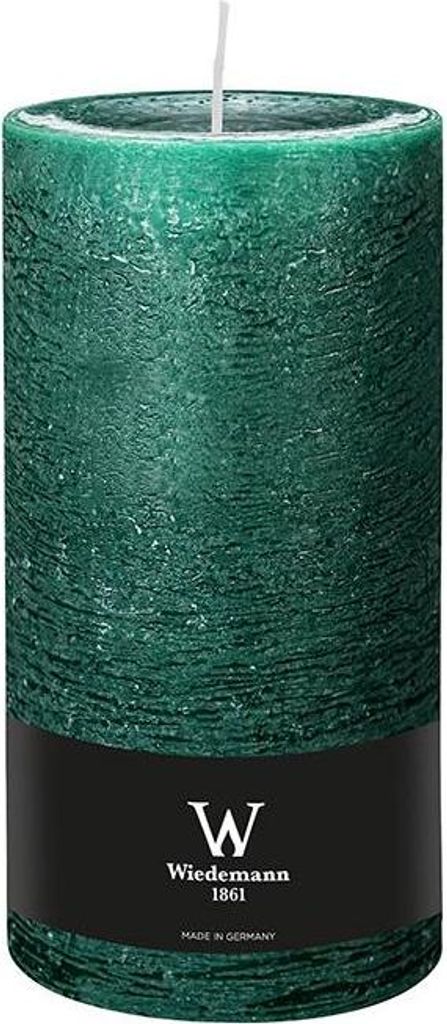 INNA-GLAS Blockkerze AURORA, seegrün, 19cm, Ø10cm, 155h - Germany - Stumpenkerze