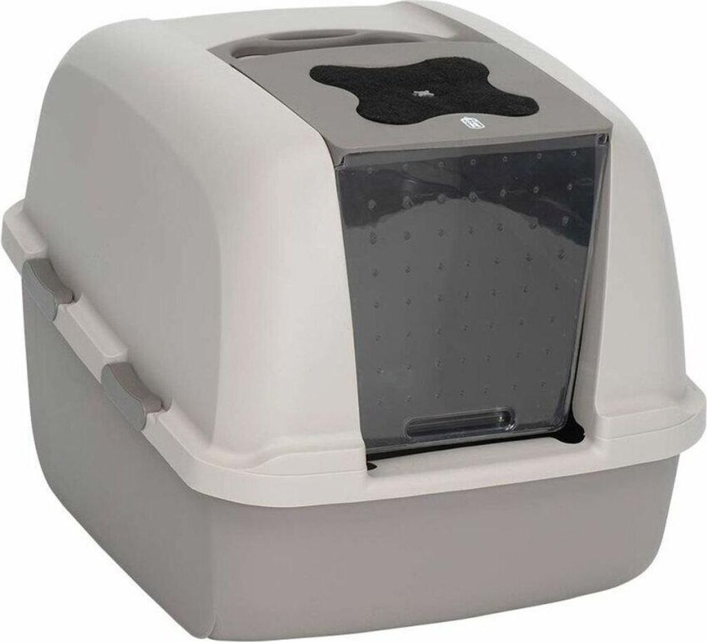 Katzentoilette Catit 46 x 55 x 45 cm mit Deckel Jumbo Grau Produktbild 