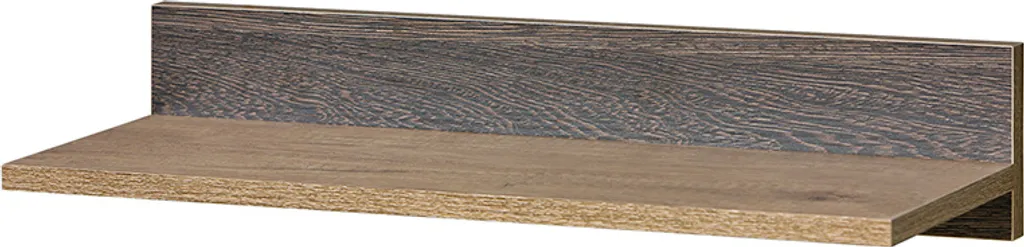 Étagère Murale de 60 cm en Bois Chêne Canyon ROMEO 8 Décoration Murale