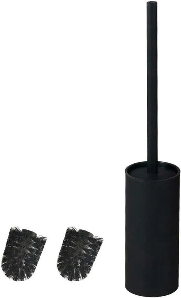 Brosse de toilettes pendule noire pour entretien efficace de la cuvette