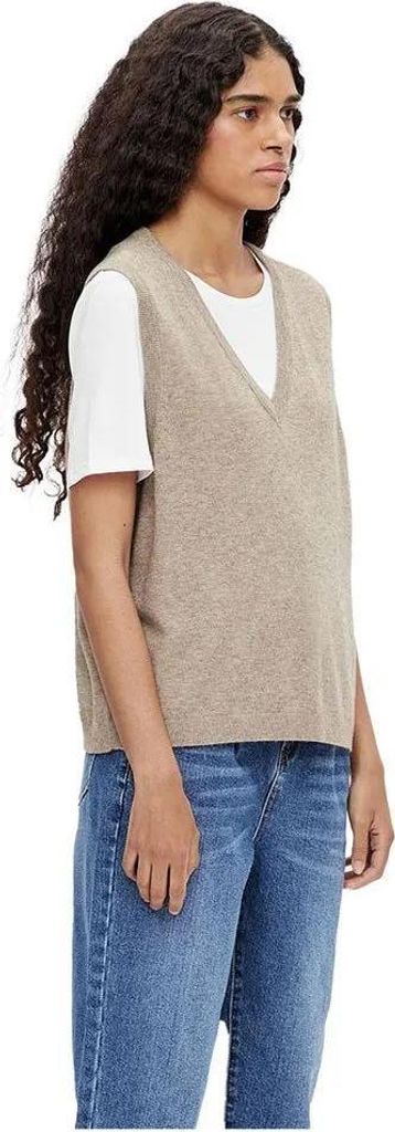 Object Thess Pullover Mit V-ausschnitt Grün S Damen Grün S