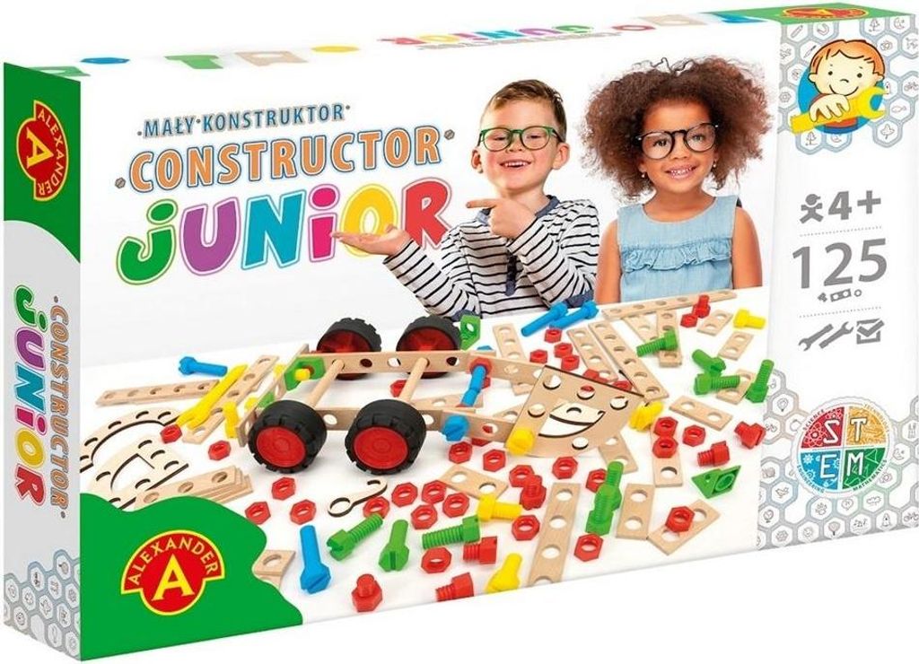 Alexander Toys 2563, Stavebnica, 4 rok / roky, 125 kusov Obrázok produktu 