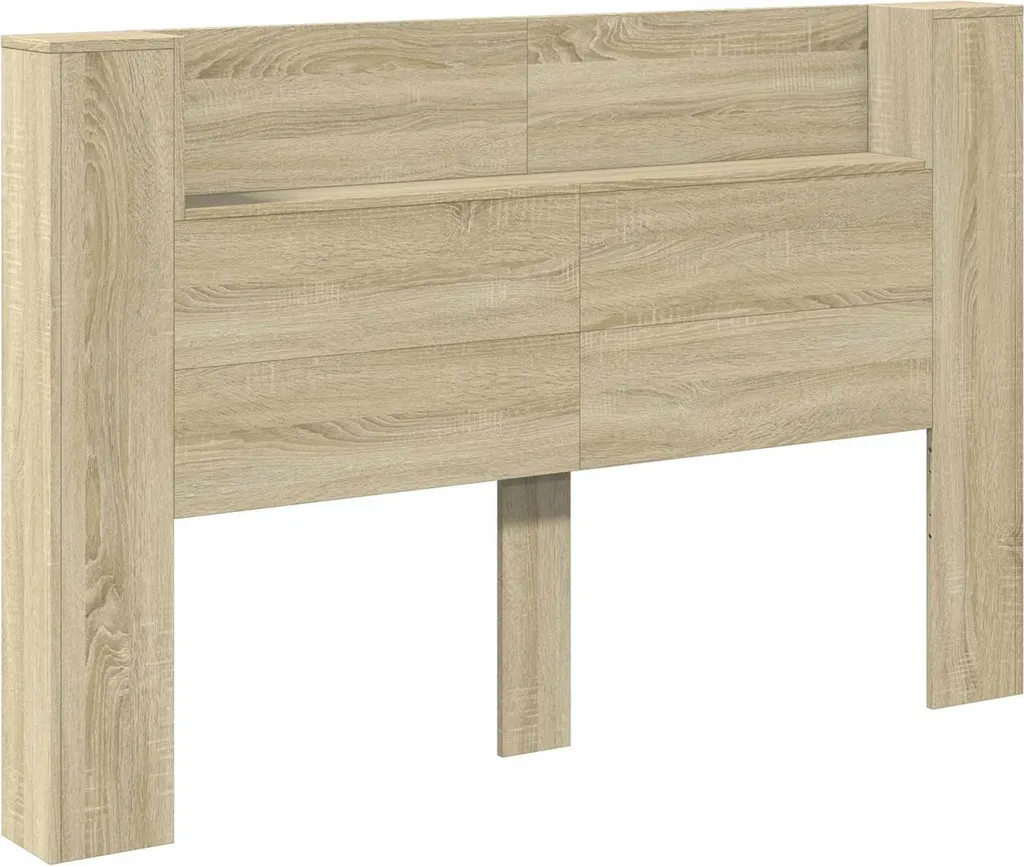 Testata in rovere Sonoma 160 x 16,5 x 103,5 cm Materiale a base di legno