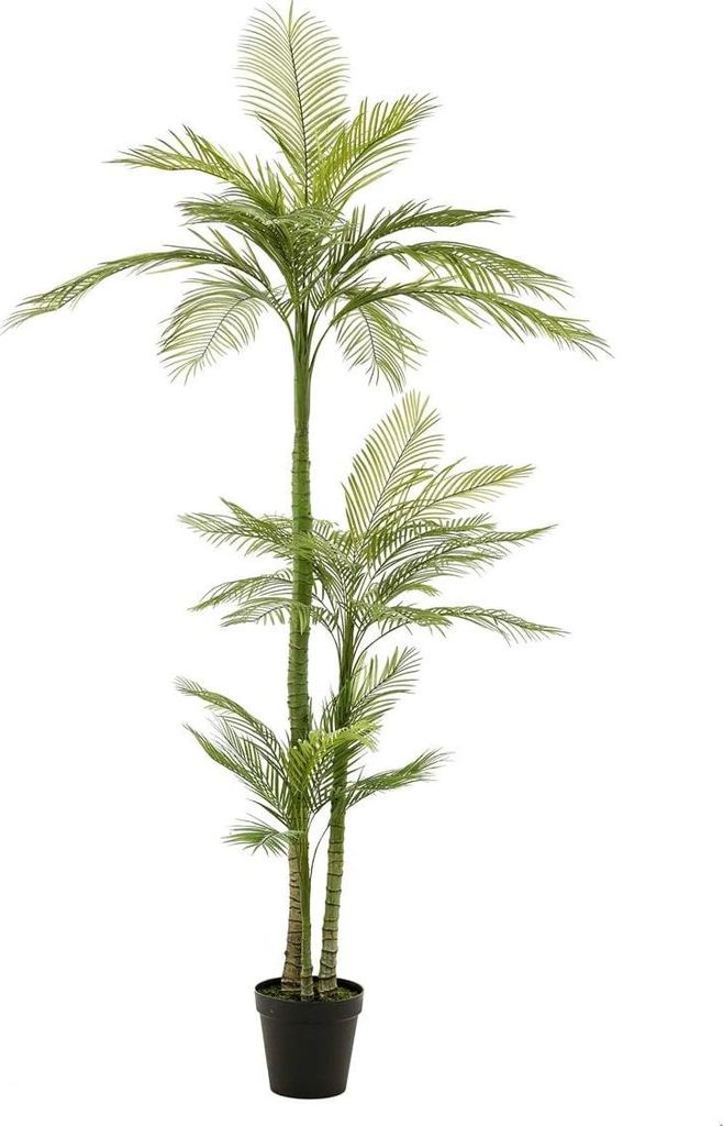 artplants.de Kunst Phönixpalme MIRCA, Dekotopf, 245cm - Künstliche Dattelpalme