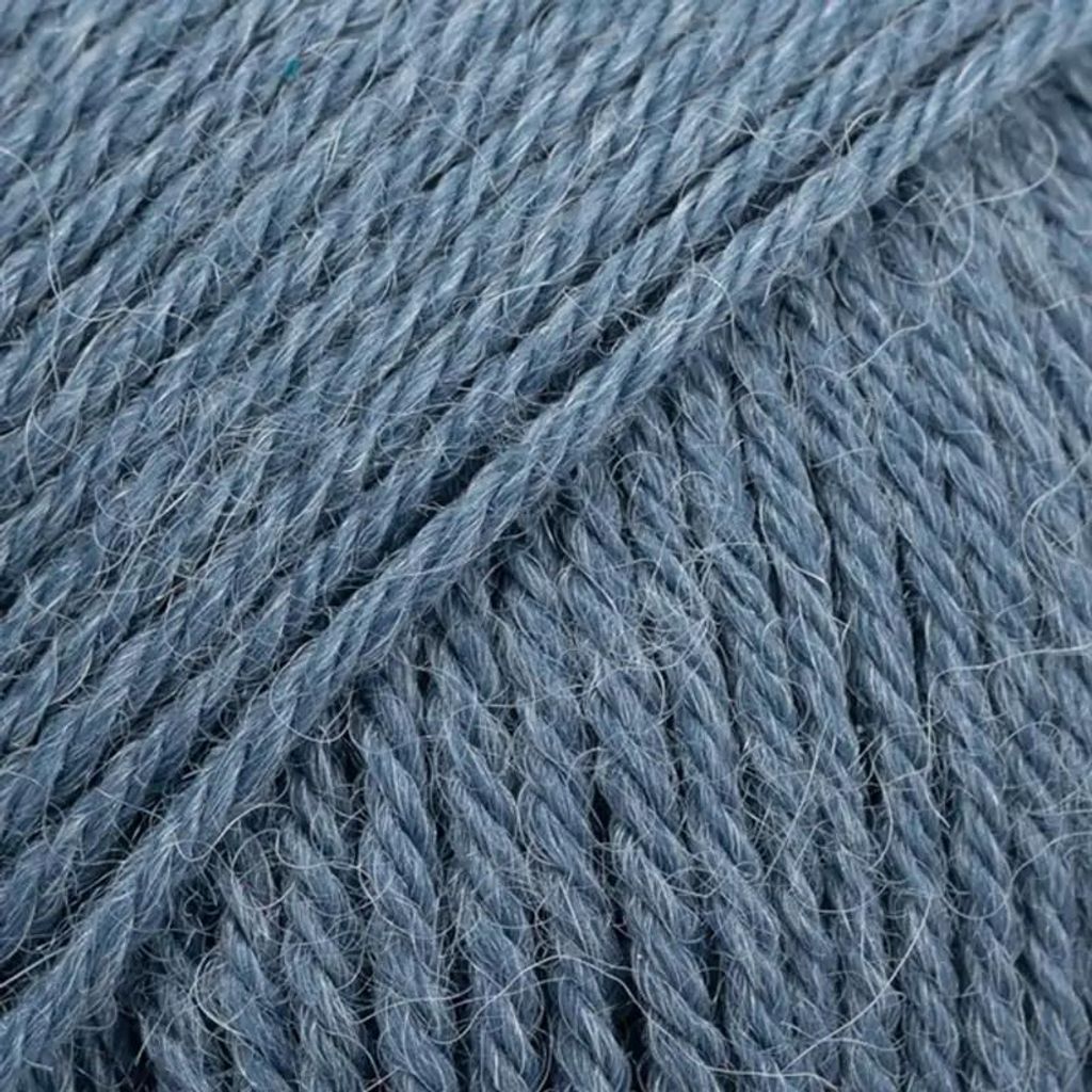 DROPS Nord Sockenwolle – Weich, strapazierfähig, Alpaka & Merino, Jeansblau