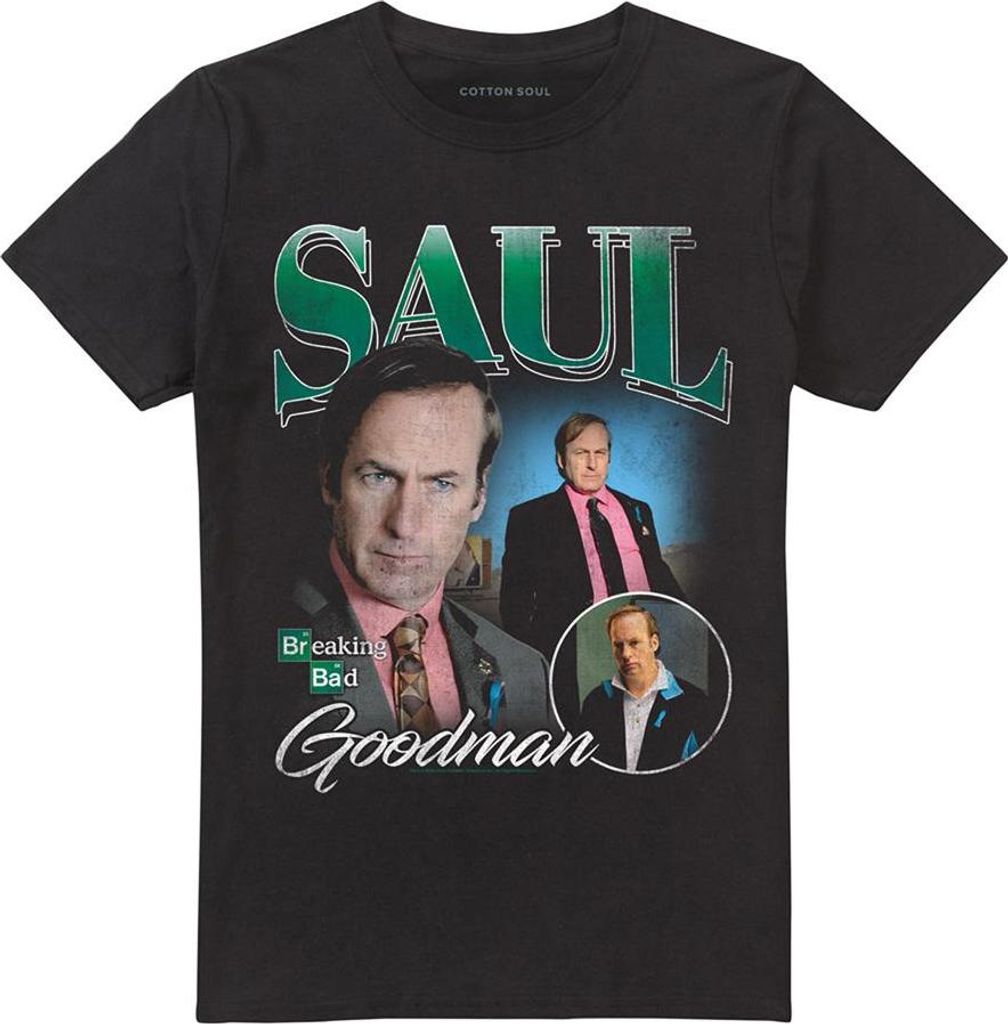 Breaking Bad - "Homage" T-Shirt für Herren/Damen Uni TV20857 (L) (Schwarz)