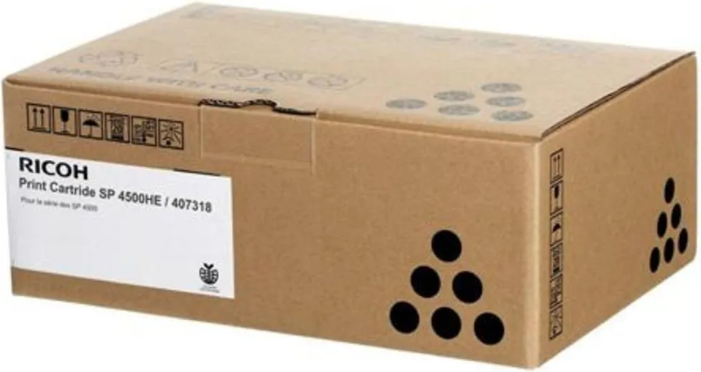 Toner noir Ricoh SP 4510DN 407318 pour imprimante laser