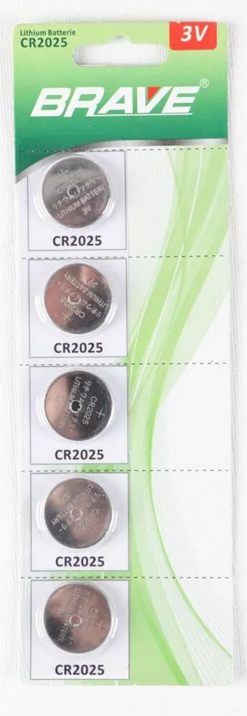 Piles bouton CR2025 3V lithium lot de 24 unités pour usage industriel