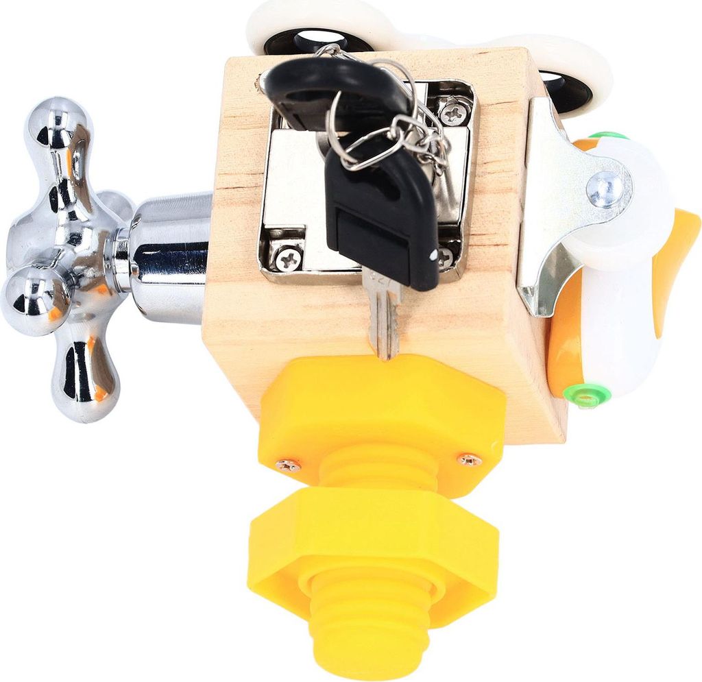 Fidget Sensory Busy Toy Konzentrationstraining Lernwürfel für Zuhause, Reisen, Typ 1