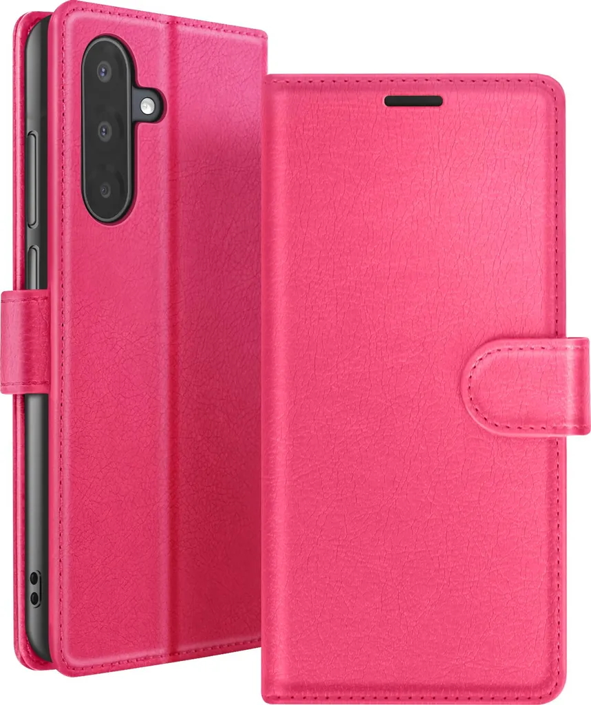 Zanaé Custodia Libro Samsung A17 Fucsia - Protezione e Praticità