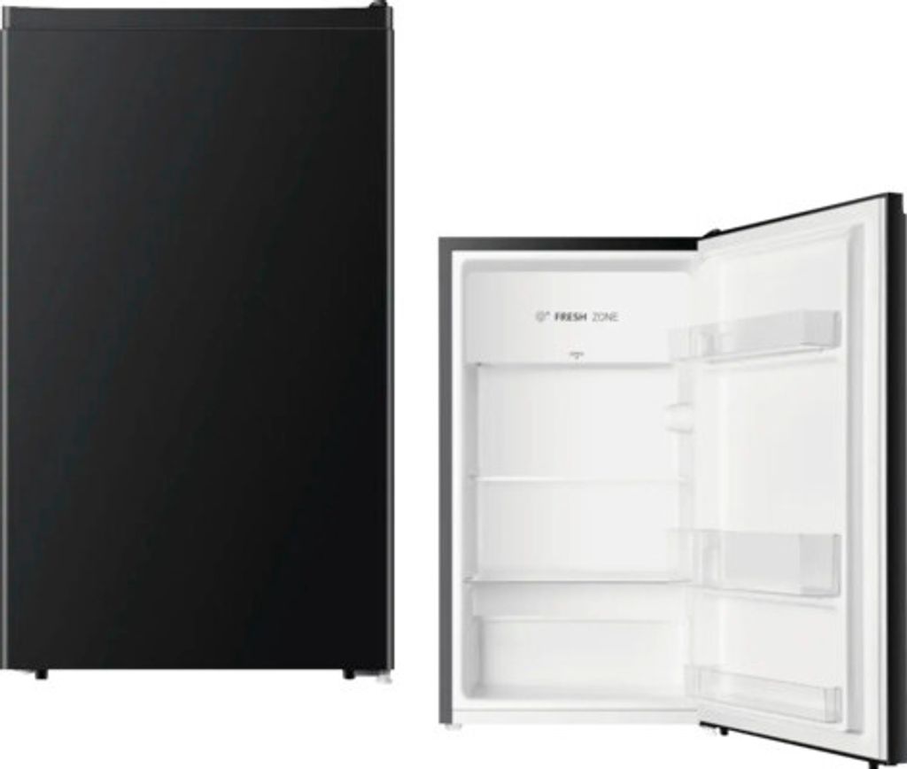 PKM KS93EB Kühlschrank schwarz mit Kaltlagerfach Produktbild 