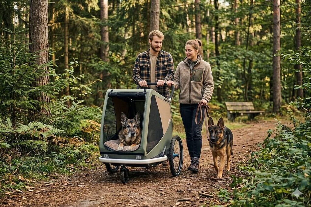 Buggy-Set für CROOZER für für Dog Tammo / Dog Mikke