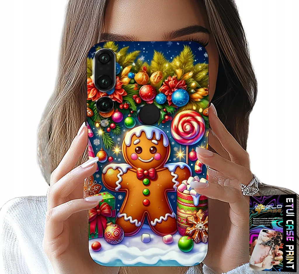 Cover Huawei P20 Pro Gingerbread Glass | Custodia Fashion Caramelle
