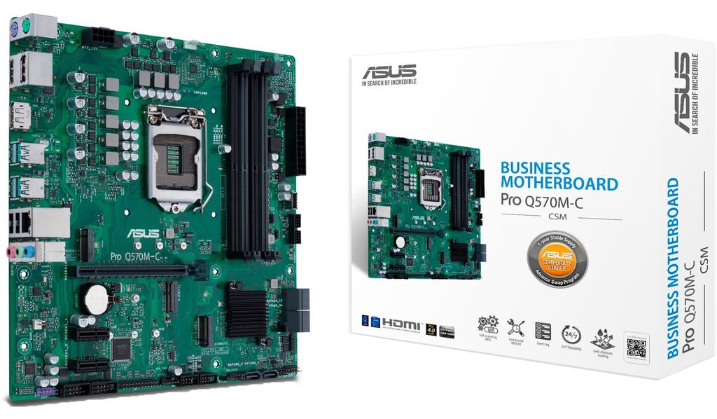 ASUS PRO Q570M-C/CSM, Mainboard