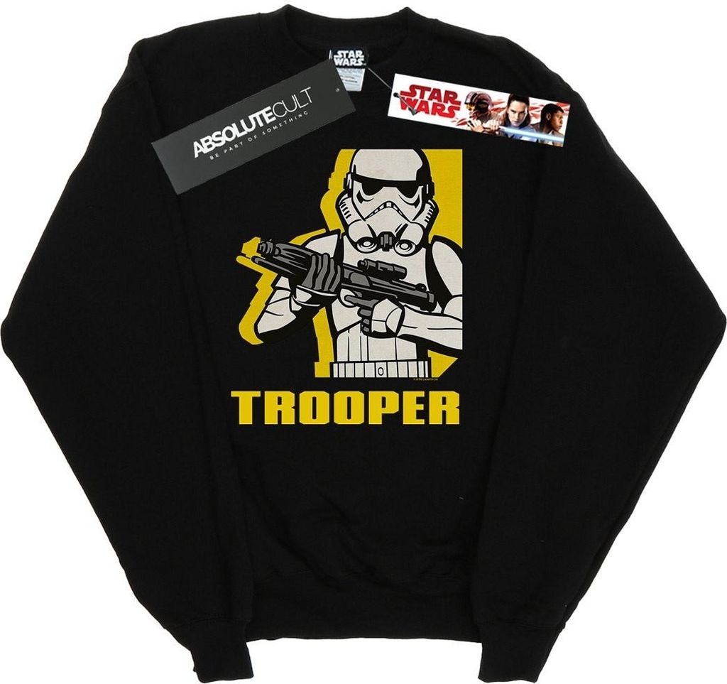 Star Wars - "Rebels Trooper" Sweatshirt für Herren BI46810 (XXL) (Schwarz)