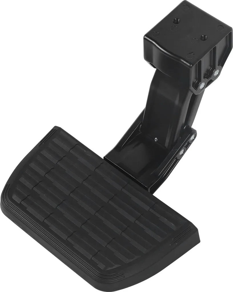 Marchepied en aluminium 300 lbs avec hayon escamotable pour auto JT