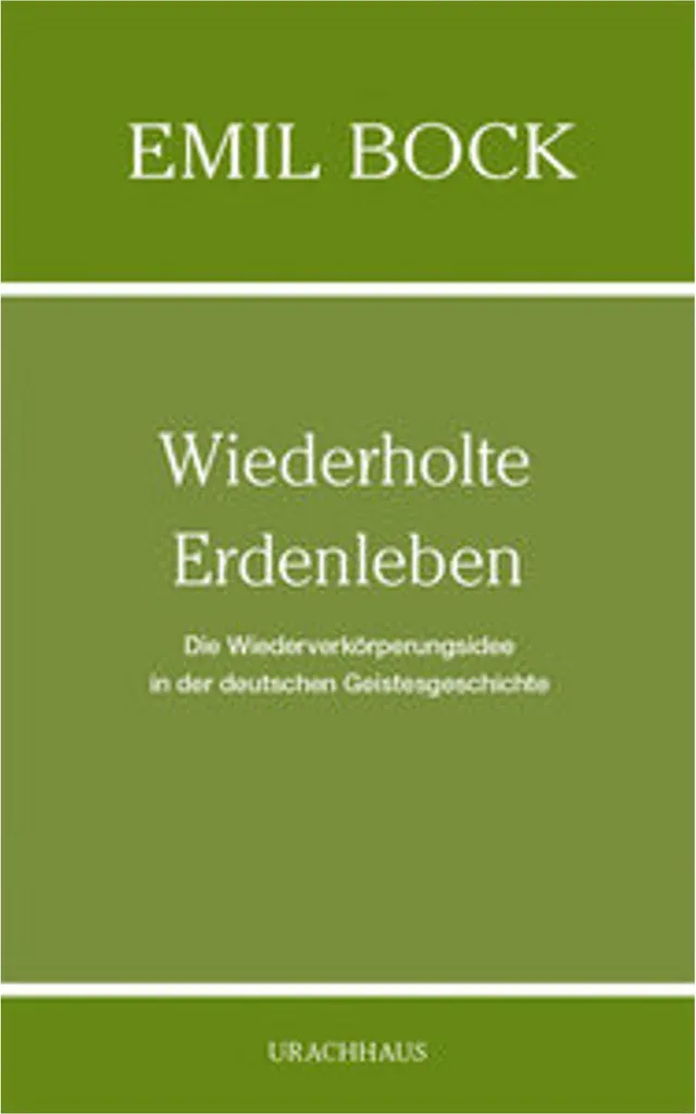 Édition reliée Wiederholte Erdenleben : analyse de la réincarnation d'âme