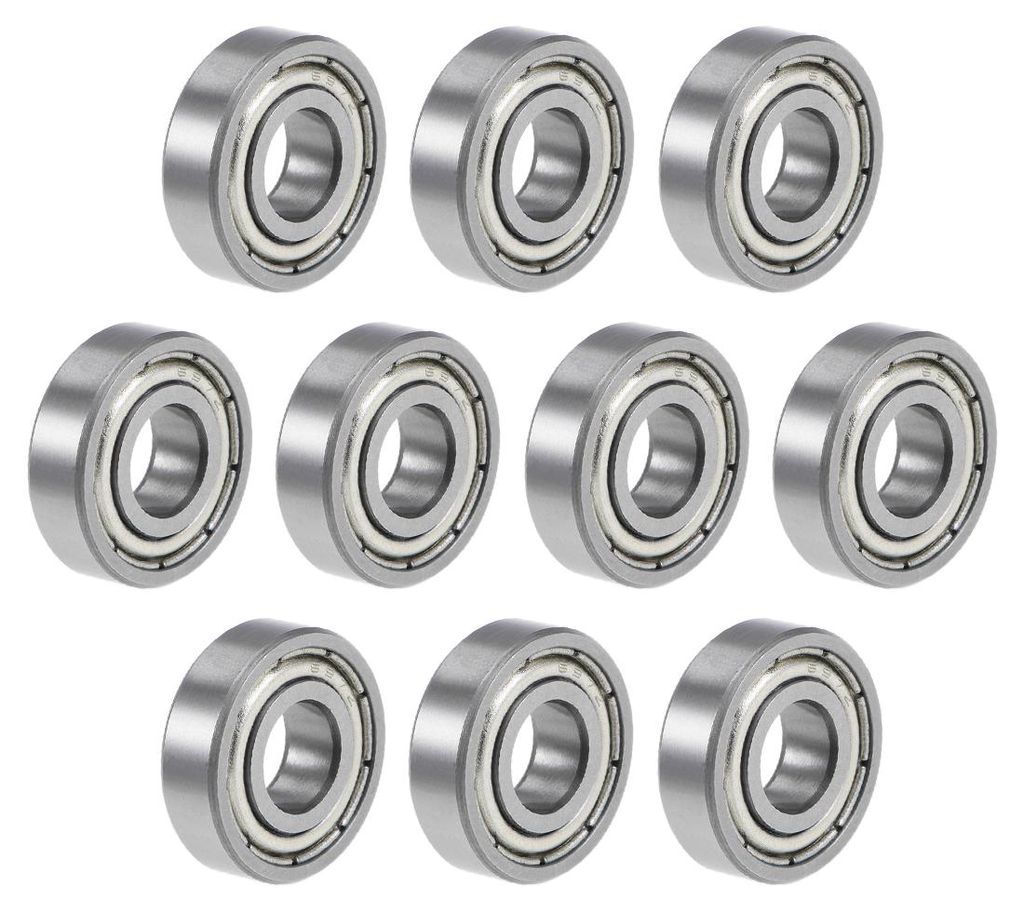 10Stk. 697ZZ Kugellager Rillenkugellager Skateboard Kugellager 7x17x5mm Doppelt Geschirmter Chromstahl P6(ABEC3) Bearing Skateboard Bearings Rollen...