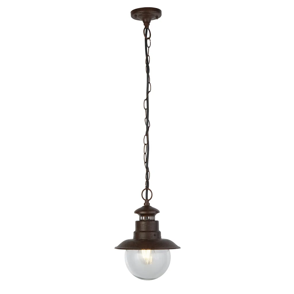 Suspension de Terrasse Design Rustique pour Éclairage de Jardin IP44