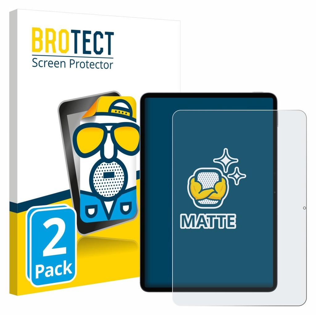 2x BROTECT Schutzfolie für Xiaomi Pad 8 Displayschutz Displayschutzfolie Folie Matt Entspiegelungsfolie