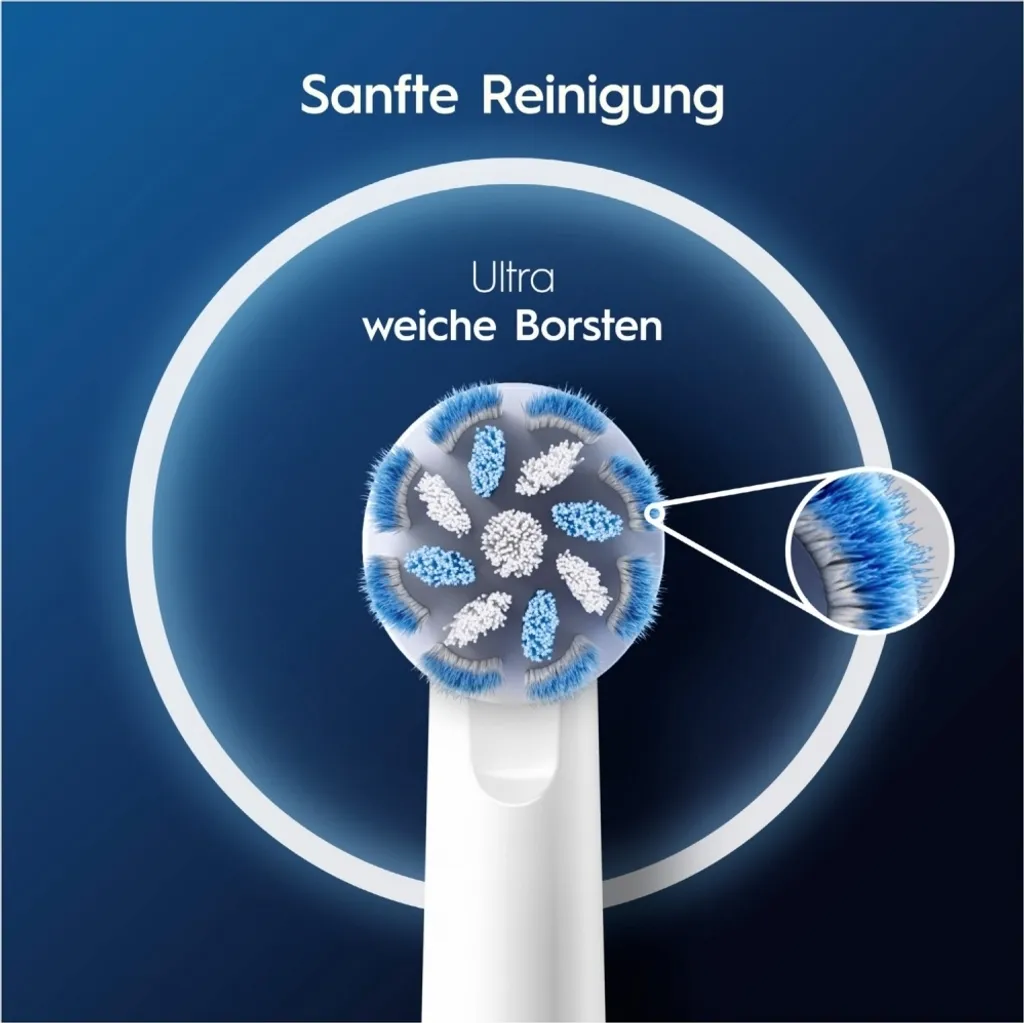 Brossettes Oral-B Pro Sensitive Clean Blanches : Douceur et Précision - 4