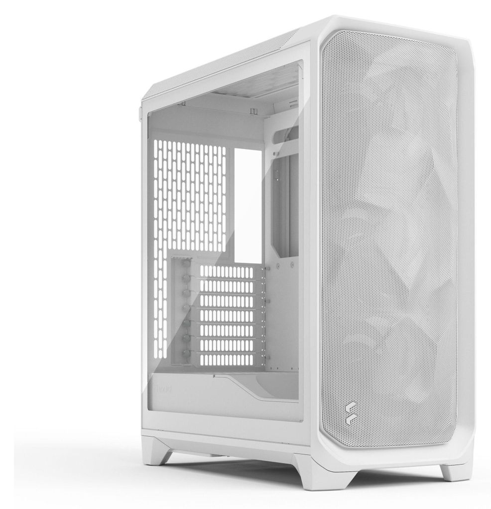 Meshify 3 TG Clear Tint (weiß, Tempered Glass) Produktbild 