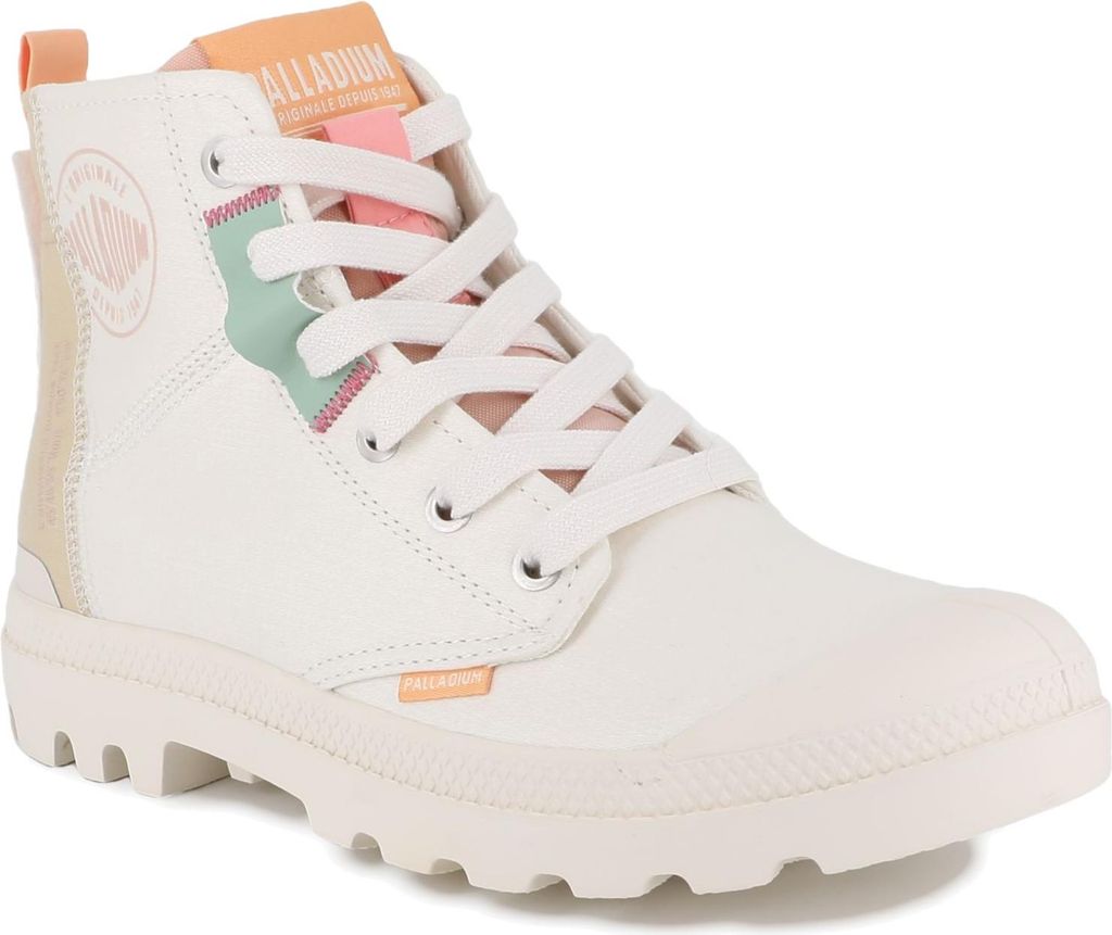 PALLADIUM Pampa Hi Urban Layer Damen Boots Stiefelette 94668-161-M weiß, Schuhgröße:41 EU