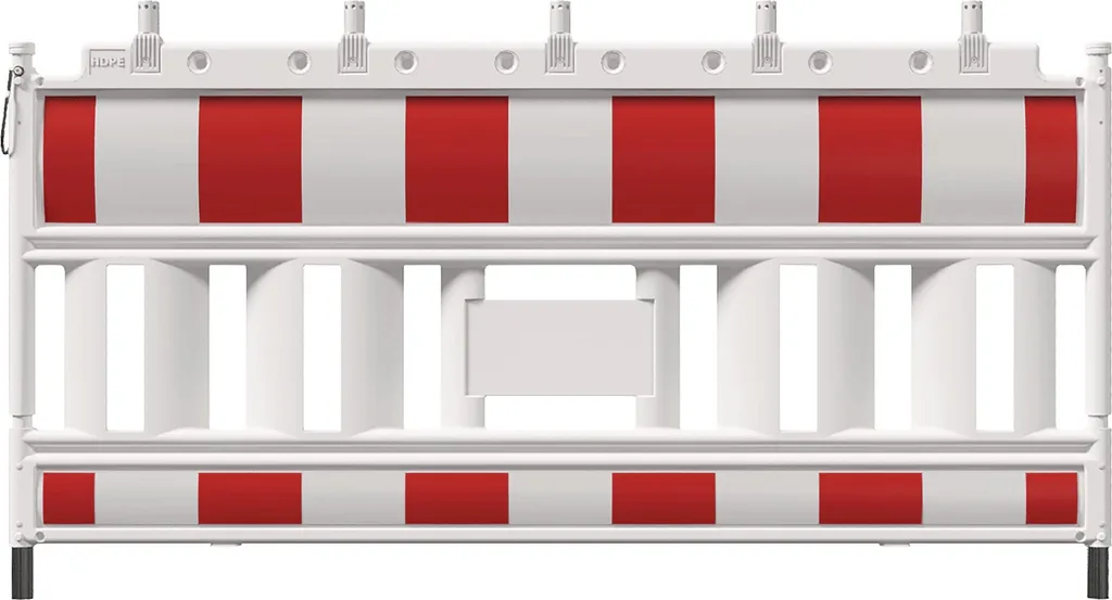 Grille de protection HDPE 2.1m rétroréfléchissante RA1/A pour travaux