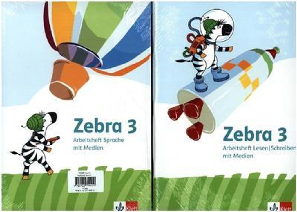 Zebra 3. Paket: Arbeitsheft Sprache, Arbeitsheft Immagine del prodotto 
