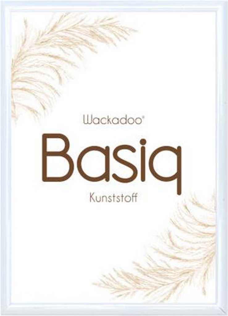 Bilderrahmen BASIQ aus Kunststoff mit Glasscheibe für Produktbild 