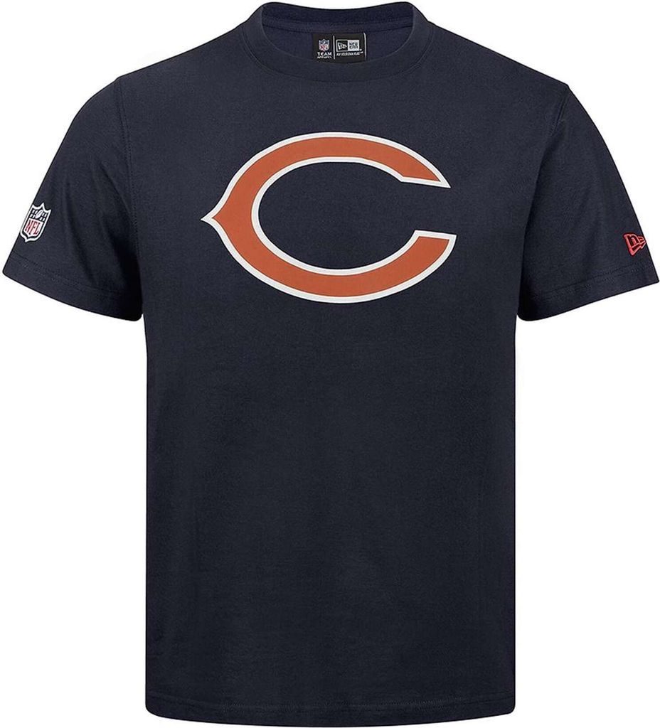New Era Herren T-Shirt NFL Chicago Bears Logo navy XL