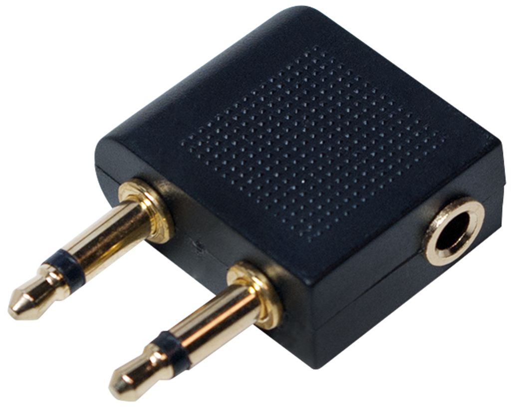 Adattatore audio Logilink, da 2x3,5 mm2 pin/M a 3,5 mm Immagine del prodotto 