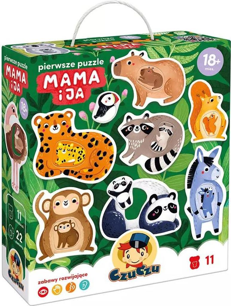 Pierwsze puzzle Mama i ja CzuCzu