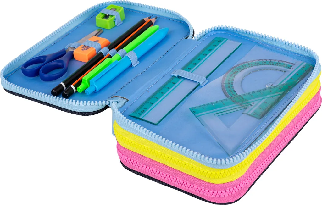 Coolpack Pull 3 Dans le jardin - Trousse scolaire triple compartiment - 2