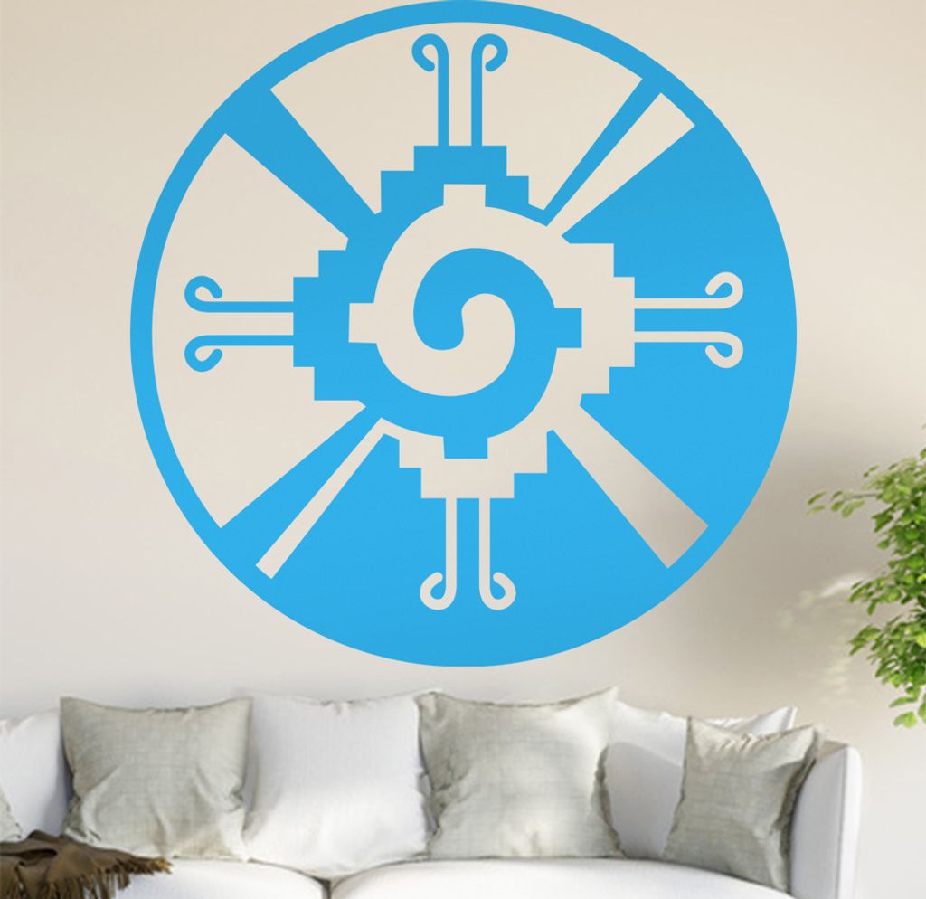 Hunab Ku Wandtattoo in 6 Größen - Wandaufkleber Wall Sticker - Dekoration, Küche, Wohnzimmer, Schlafzimmer, Badezimmer