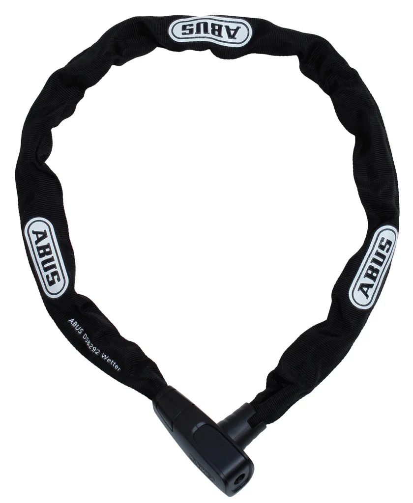 Abus 6800/85 BK 2.0 Antivol chaîne de vélo ultra résistant noir 85cm