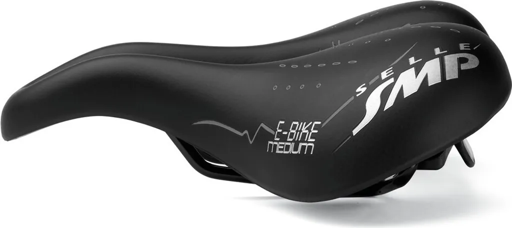 Selle SMP E-Bike Ergonomique 600g : Rembourrage Medium et Design Noir