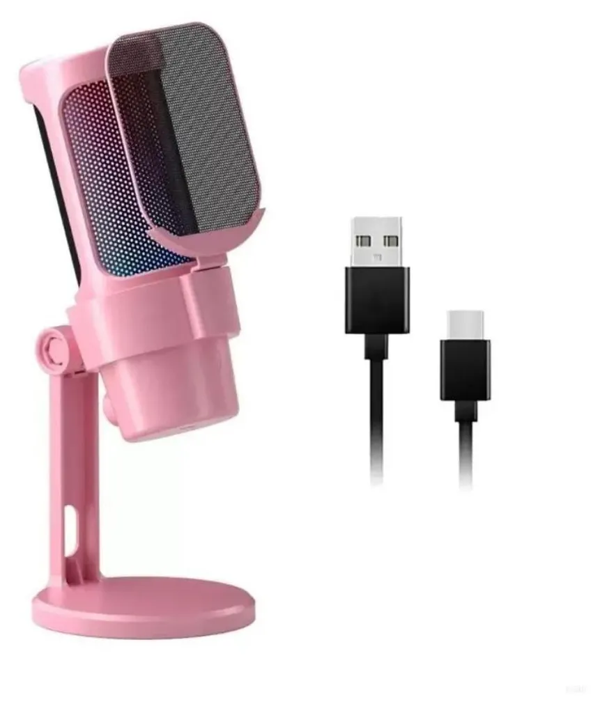 Micro USB Rose RGB pour supprimer les bruits et réussir ses Streams - 3